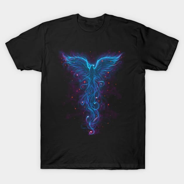 The Heat of Illusion blue T-Shirt by chriskar